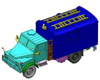 THW ModelleHanomag AL28 Kofferaufbau MKW Arsenal-M