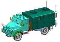 THW ModelleHanomag AL28 Kofferaufbau Arsenal-M