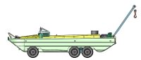 THW ModelleGeneral Motors DUKW Amphibienfahrzeug Wasser Arsenal-M