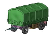 THW Modelle 2achs Pr/Pl Anhänger Arsenal-M