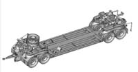 THW ModelleKässbohrer Tieflader Arsenal-M