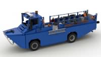 THW Modelle Amphibienfahrzeug BlueBrixx