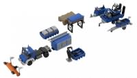 THW ModelleMercedes-Benz Unimog MLW II BlueBrixx