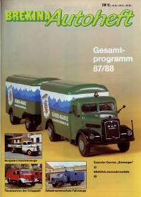 THW Modelle Brekina Autoheft