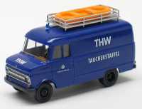 THW ModelleOpel Blitz Transporter Bergungstaucher Brekina
