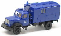 THW ModelleMagirus Mercur 125 A Kofferaufbau GKW Nürnberg-Nord Brekina
