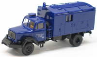 THW ModelleMagirus Mercur 125 A Kofferaufbau GKW Mannheim Brekina