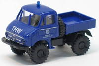THW ModelleMercedes-Benz U 411 Unimog MLW II Brekina