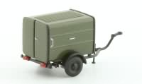 THW Modelle 1achs Kofferaufbau Anhänger  Busch