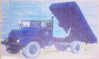 THW ModelleFord G398 Kipper Dahlmann