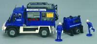 THW ModelleMercedes-Benz U 300 Unimog MLW II Dickie