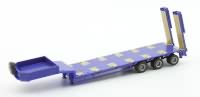 THW ModelleGoldhofer Tieflader Sattelauflieger Herpa