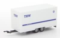 THW Modelle Tandem Anhänger Kempten Herpa