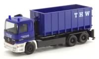 THW ModelleMercedes-Benz Actros Abrollcontainer Herpa