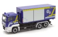 THW ModelleMAN TGS WLF Abrollcontainer Dachau Herpa