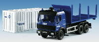 THW ModelleMercedes-Benz SK Abrollcontainer Heiligenhaus Kibri