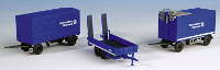 THW Modelle Tandem Anhänger Kibri
