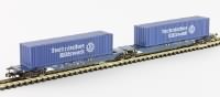THW Modelle Eisenbahnwaggon Lemke