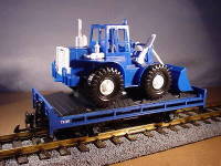 THW Modelle Eisenbahnwaggon LGB