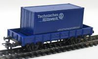 THW Modelle Eisenbahnwaggon Märklin