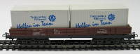 THW Modelle Eisenbahnwaggon LV Hessen Märklin