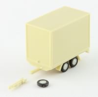 THW Modelle Tandem Kofferaufbau Anhänger MEK