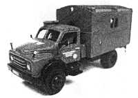 THW ModelleHanomag AL28 Kofferaufbau MKW MEK