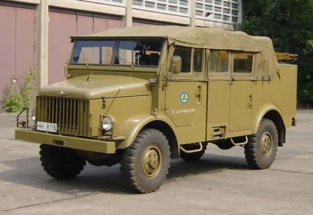 THW ModelleBorgward B 2000 A/O Kübelwagen MEK