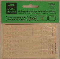 THW Modelle Decal Müller