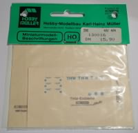 THW Modelle Decal Müller
