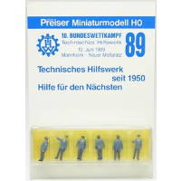 THW Modelle Figur Mannheim Preiser
