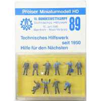 THW Modelle Figur Mannheim Preiser