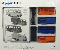 THW ModelleMercedes-Benz 508 Doka MLW I Preiser