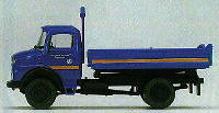 THW ModelleMercedes-Benz LAK 1113 B/36 Kipper Preiser