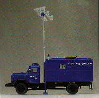 THW ModelleMagirus Mercur 120 D Kofferaufbau GKW Ludwigsburg Preiser