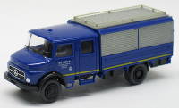 THW ModelleMercedes-Benz LA 1113 B Kofferaufbau GKW Bayreuth Preiser
