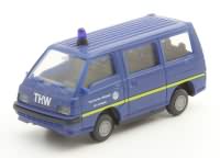 THW ModelleMitsubishi L300 Bus MTW Darmstadt Rietze