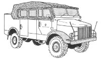 THW ModelleBorgward B 2000 Kübelwagen RZ
