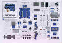 THW ModelleVW T1b Bus MTW Scholz