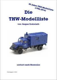 THW Modelle THW-Modellliste