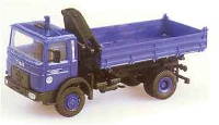 THW ModelleMAN F8 Kipper LKW - K Lkr Miesbach Trident