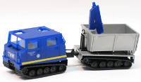 THW ModelleHägglunds BV 206 Abrollmulde Eutin Trident