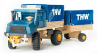 THW Modelle 1achs Pr/Pl Anhänger Uniwood