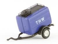 THW Modelle 1achs Kofferaufbau Anhänger V&V Model
