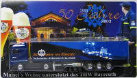 THW ModelleMAN TGA Sattelzugmaschine Bayreuth Werbemodelle