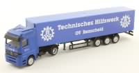 THW Modelle Kofferaufbau Sattelauflieger Remscheid Werbemodelle